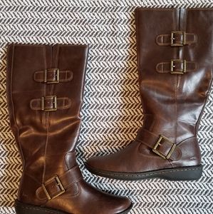 Women's Boc riding boots, brown, size 9m